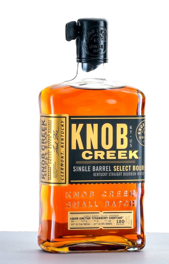 Knob Creek Single Barrel Select Bourbon Kentucky Straight Bourbon Whiskey