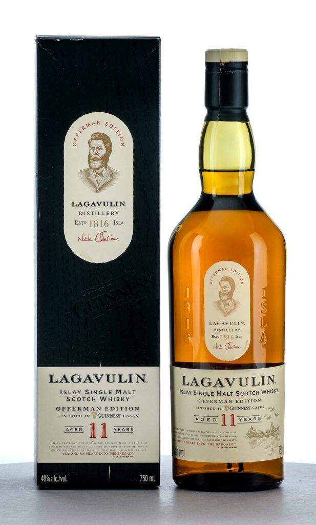 Lagavulin 11 Year Old Offerman Edition Finished in Guinness Casks