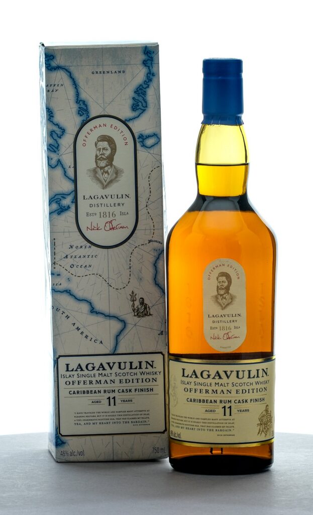 Lagavulin Offerman Edition Caribbean Rum Cask Finish 11 Year Old