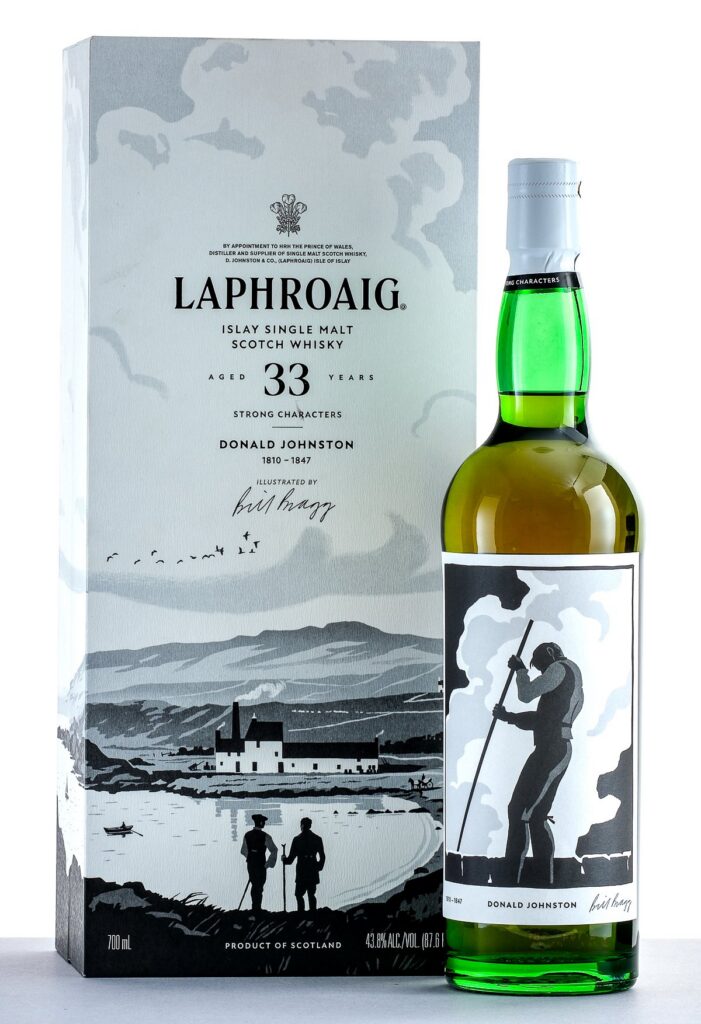 Laphroaig 33 Year Old Single Malt Scotch Whisky - Donald Johnston
