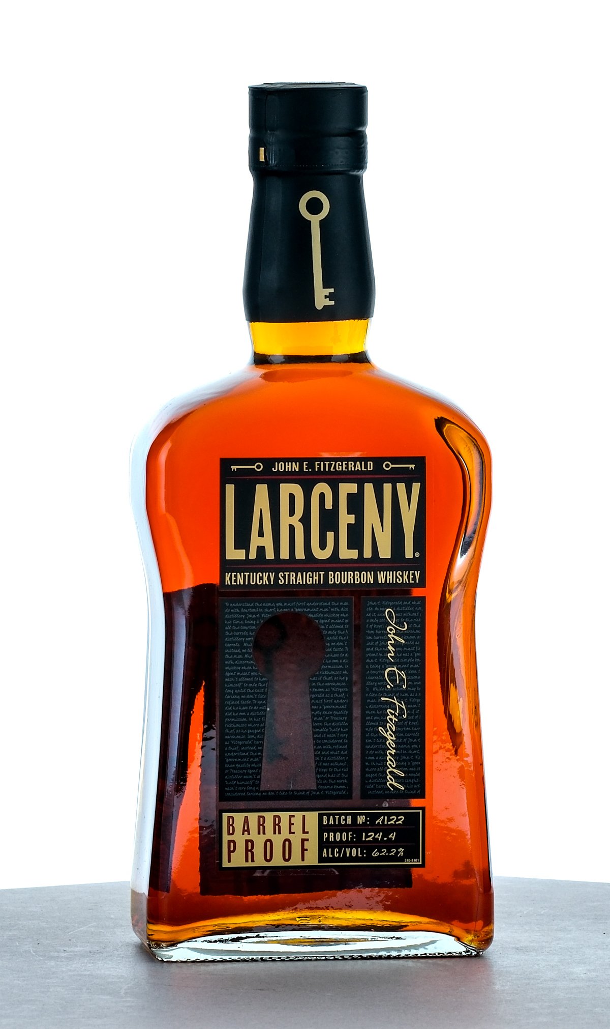 Larceny Barrel Proof Kentucky Straight Bourbon Whiskey Batch A122