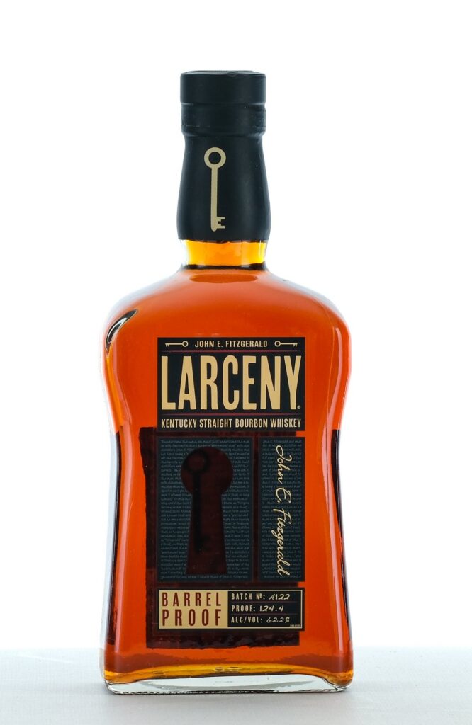 Larceny Barrel Proof Kentucky Straight Bourbon Whiskey Batch A122