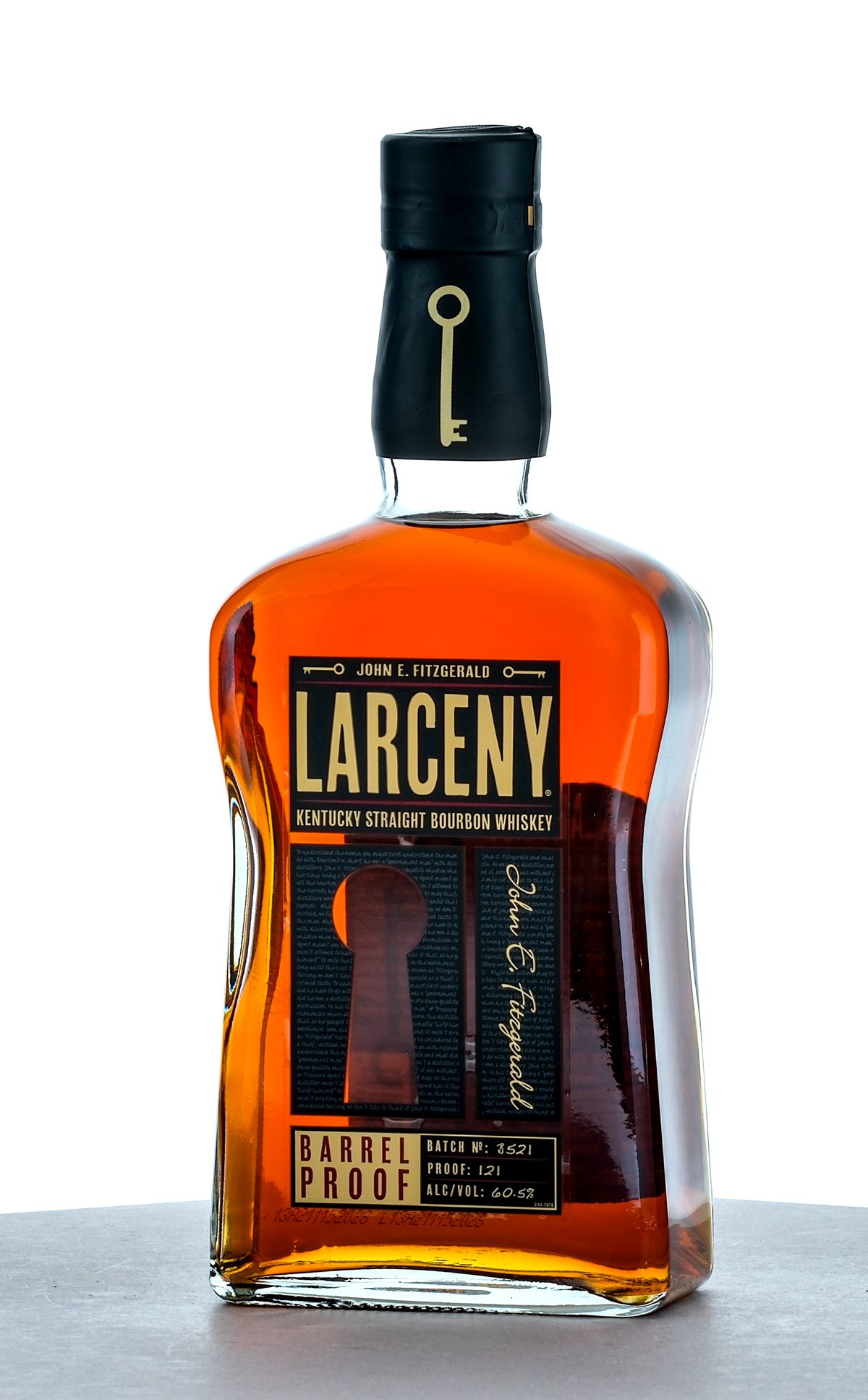 Larceny Barrel Proof Kentucky Straight Bourbon Whiskey Batch B521
