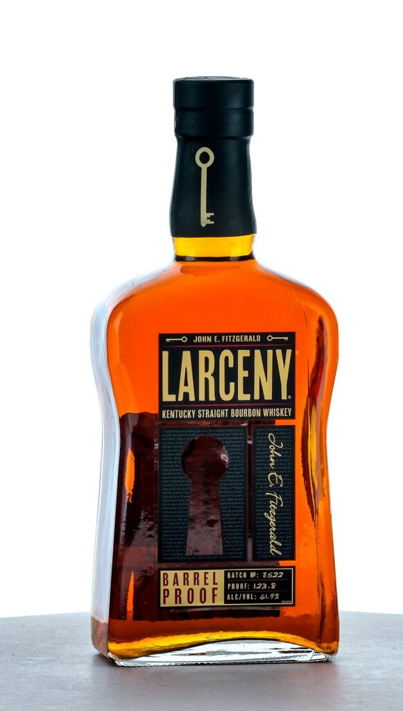 Larceny Barrel Proof Kentucky Straight Bourbon Whiskey Batch B522
