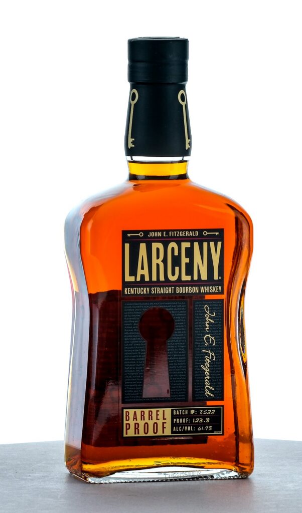 Larceny Barrel Proof Kentucky Straight Bourbon Whiskey Batch #B522
