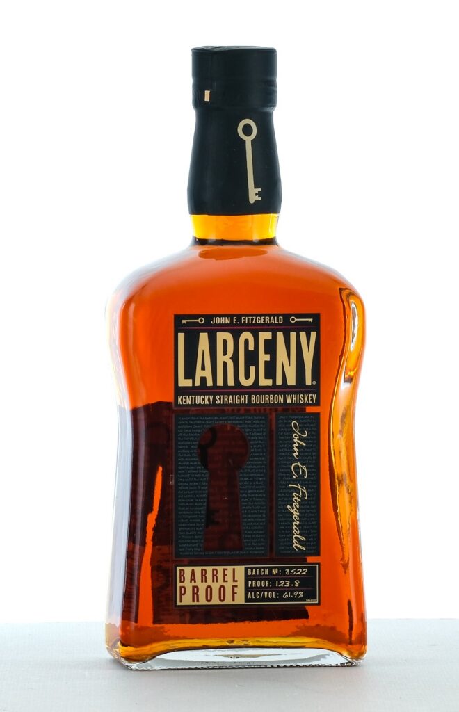Larceny Barrel Proof Kentucky Straight Bourbon Whiskey Batch J522