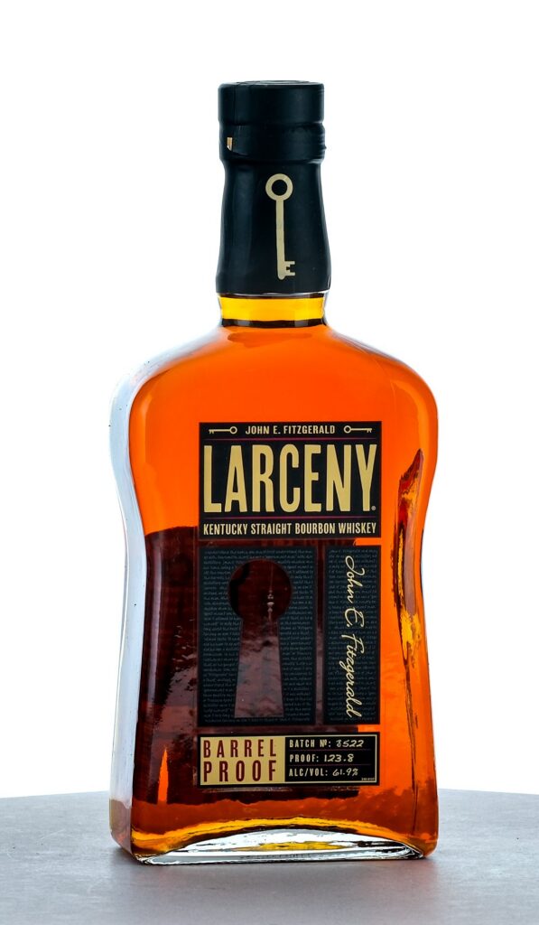 Larceny Barrel Proof Kentucky Straight Bourbon Whiskey Batch #J522