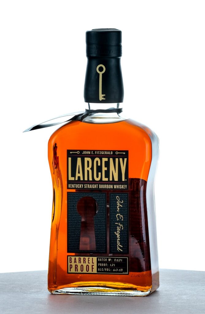 Larceny Barrel Proof Kentucky Straight Bourbon Whiskey Batch No. 2521