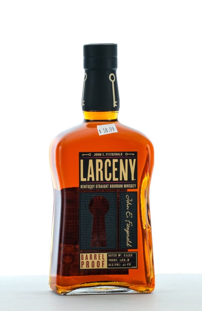 Larceny Barrel Proof Kentucky Straight Bourbon Whiskey Batch No. B522