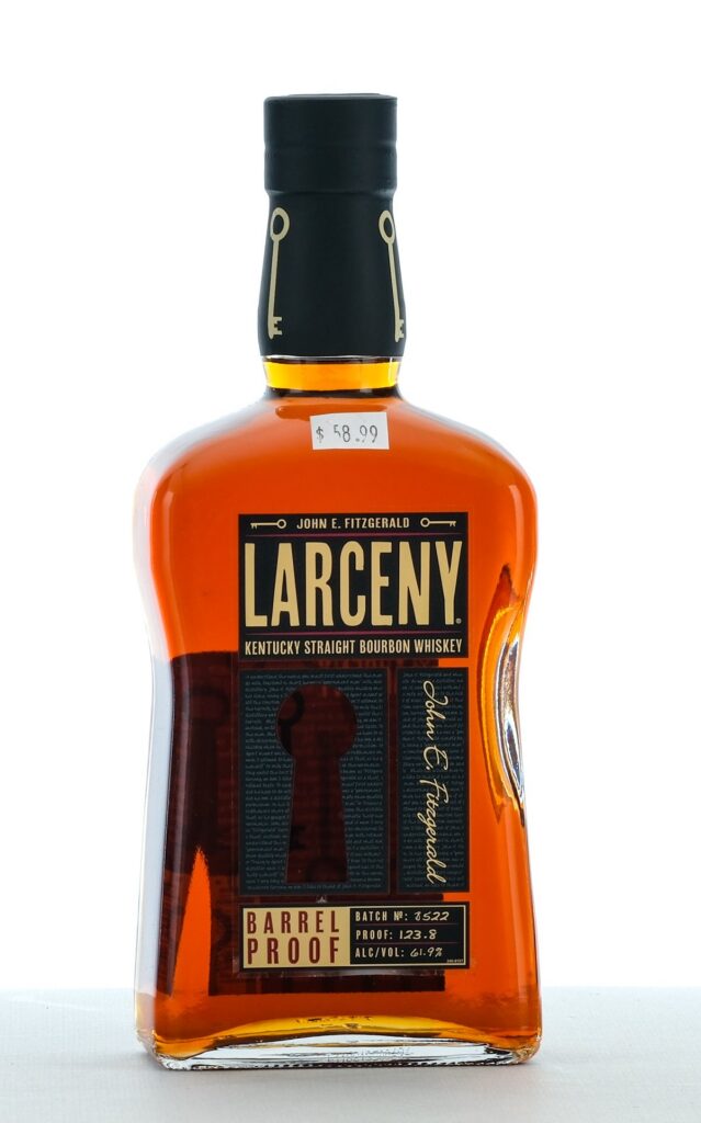 Larceny Barrel Proof Kentucky Straight Bourbon Whiskey Batch No. B522