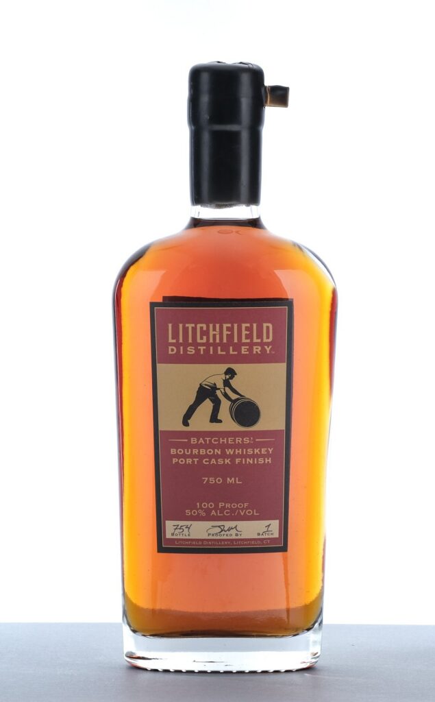 Litchfield Distillery Batchers' Bourbon Whiskey Port Cask Finish