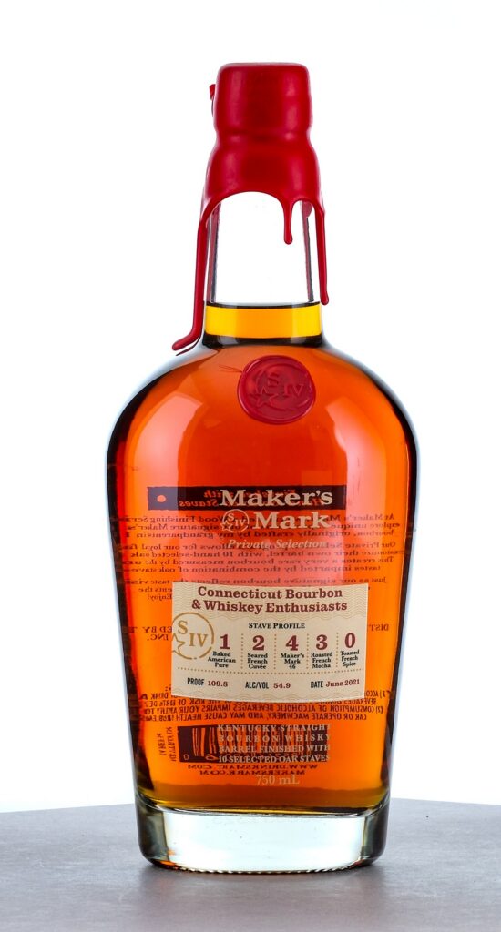 Maker's Mark Connecticut Bourbon & Whiskey Enthusiasts Private Selection