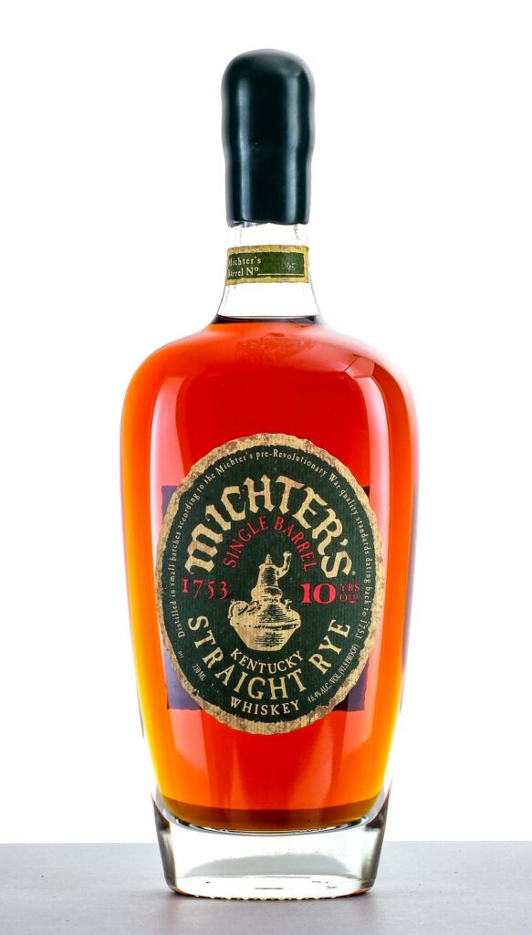 Michter's 10 Year Old Single Barrel Kentucky Straight Rye Whiskey