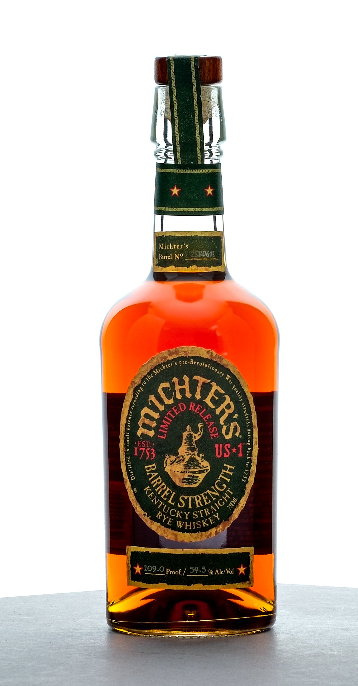 Michter's Limited Release Barrel Strength Kentucky Straight Rye 2025