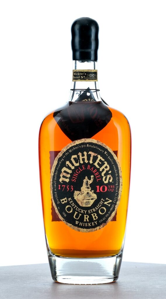 Michter's Single Barrel Kentucky Straight Bourbon Whiskey 10 Years Old