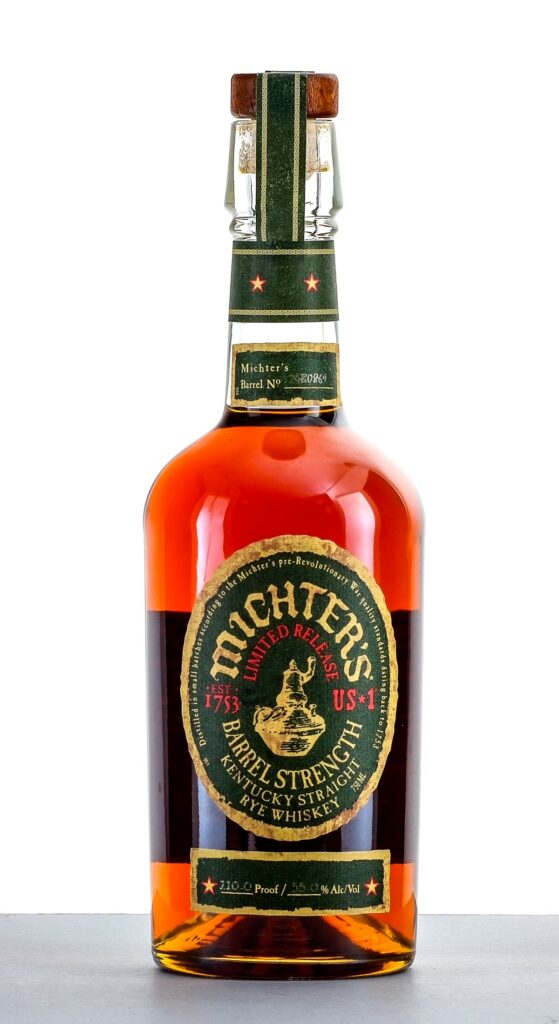 Michter's US*1 Barrel Strength Kentucky Straight Rye Whiskey
