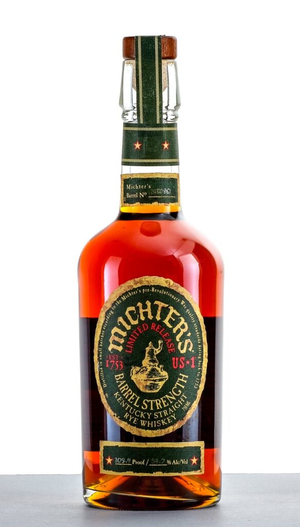 Michter's US*1 Barrel Strength Kentucky Straight Rye Whiskey