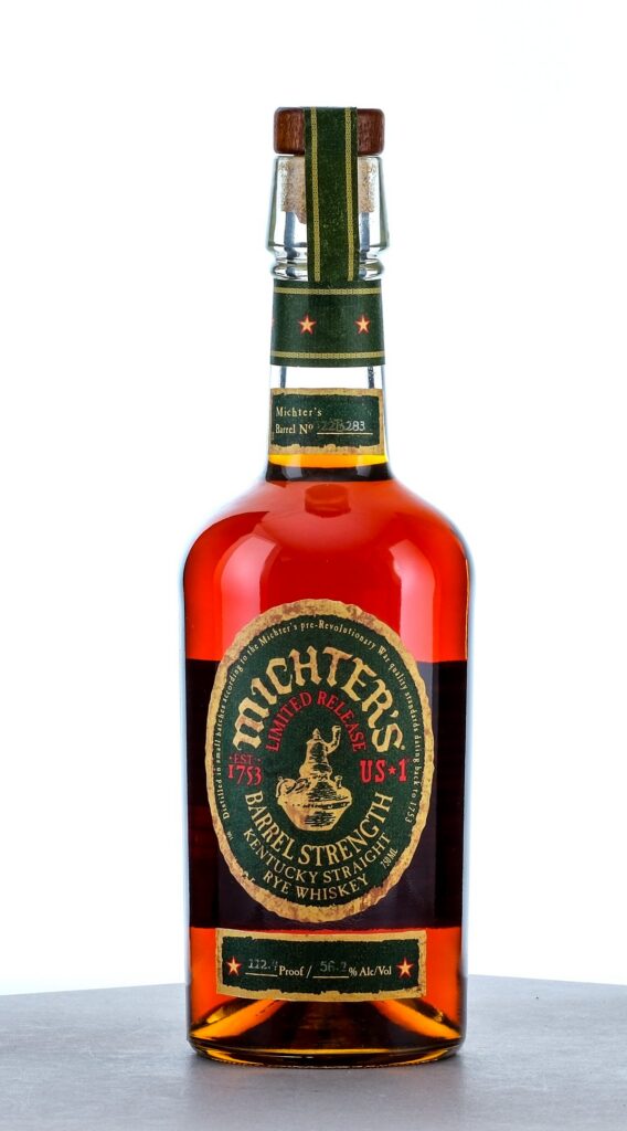 Michter's US*1 Barrel Strength Kentucky Straight Rye Whiskey