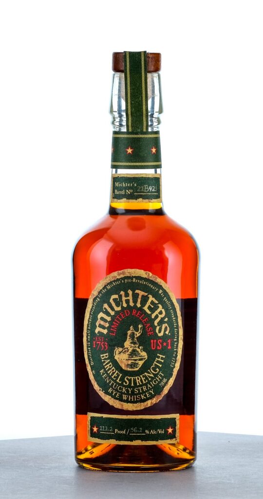 Michter's US*1 Barrel Strength Kentucky Straight Rye Whiskey Barrel No. B42