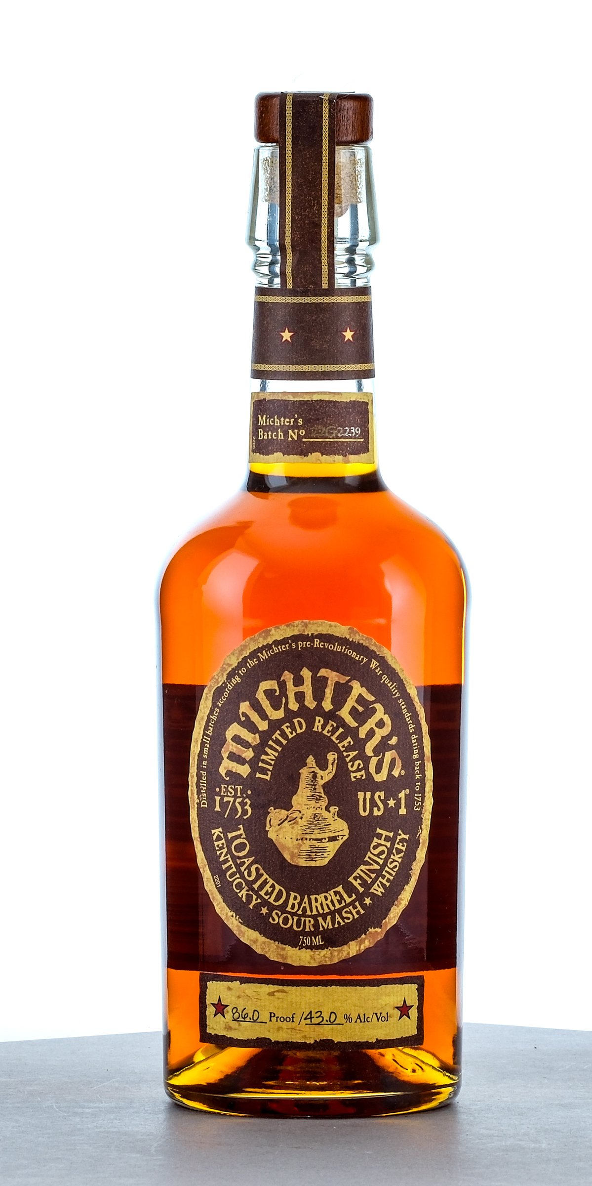 Michter's US*1 Toasted Barrel Finish Sour Mash Whiskey