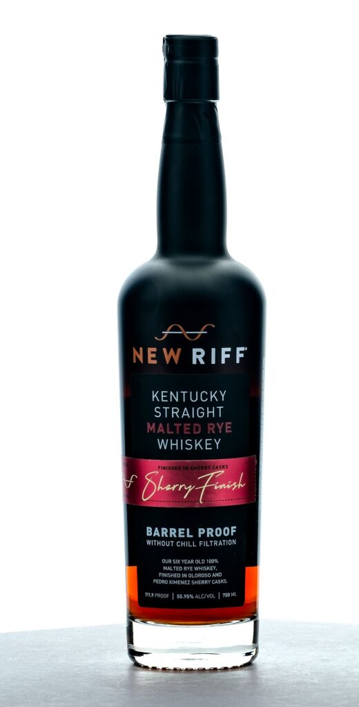 New Riff Limited Editioin Sherry Finish Barrel Proof Kentucky Straight Malted Rye
