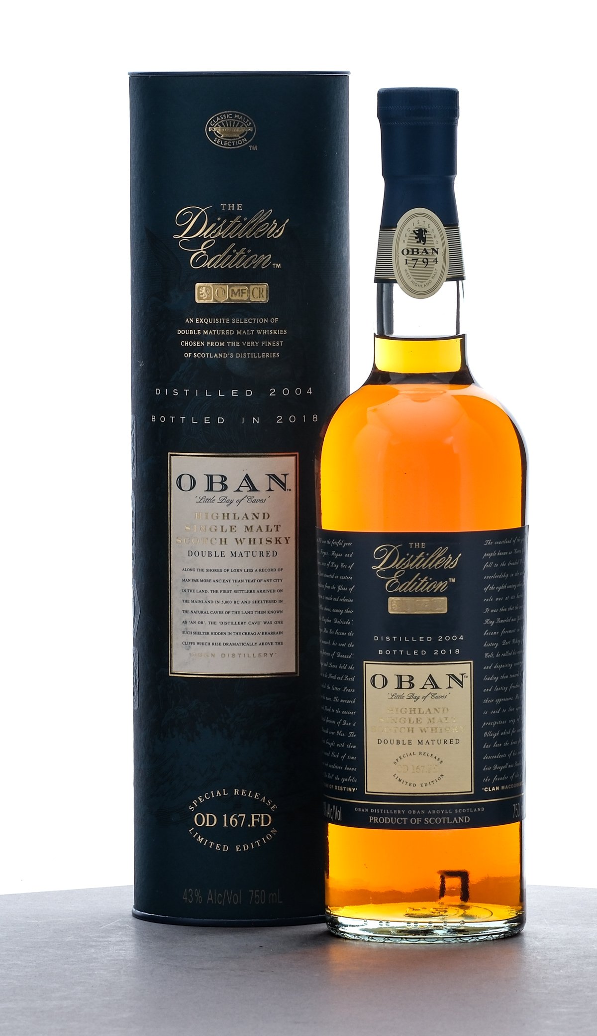Oban 2004 Distillers Edition Double Matured Highland Single Malt Scotch Whisky