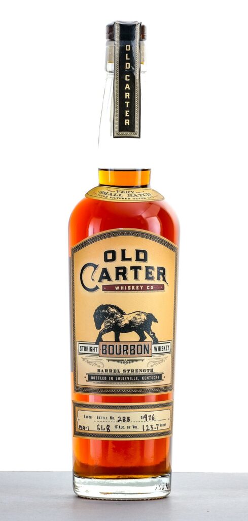 Old Carter Straight Bourbon Whiskey Barrel Strength Batch 288