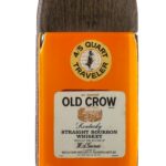 Old Crow 4/5 Quart Traveler Kentucky Straight Bourbon Whiskey 86 Proof