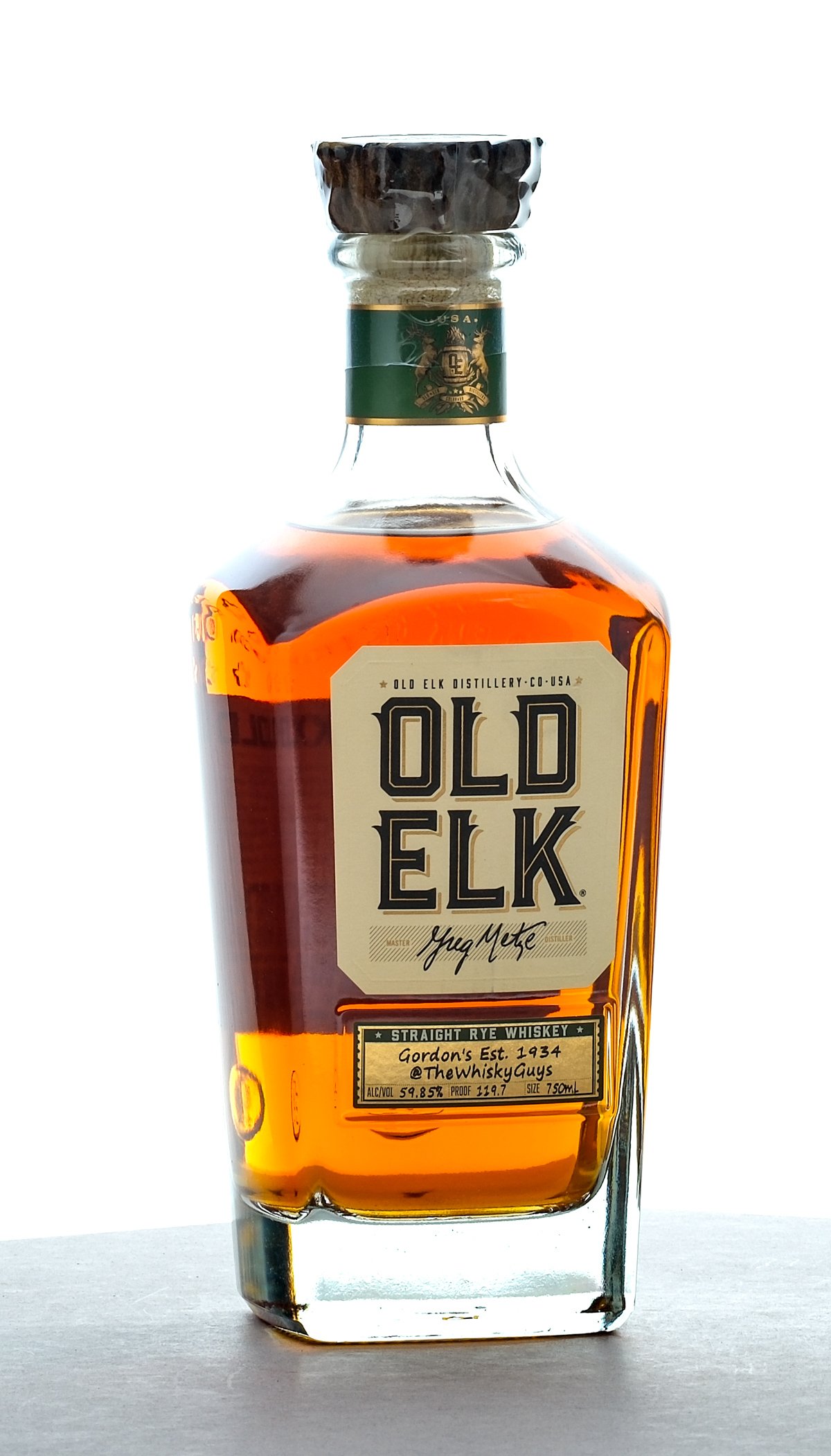 Old Elk Gordons Private Select Rye