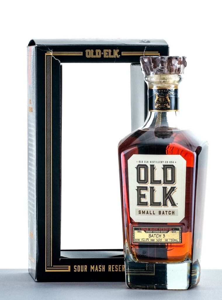 Old Elk Small Batch Straight Bourbon Whiskey Batch 3