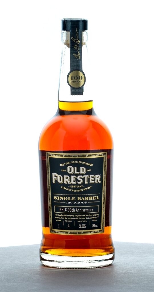 Old Forester Single Barrel 100 Proof NHLC 90th Anniversary