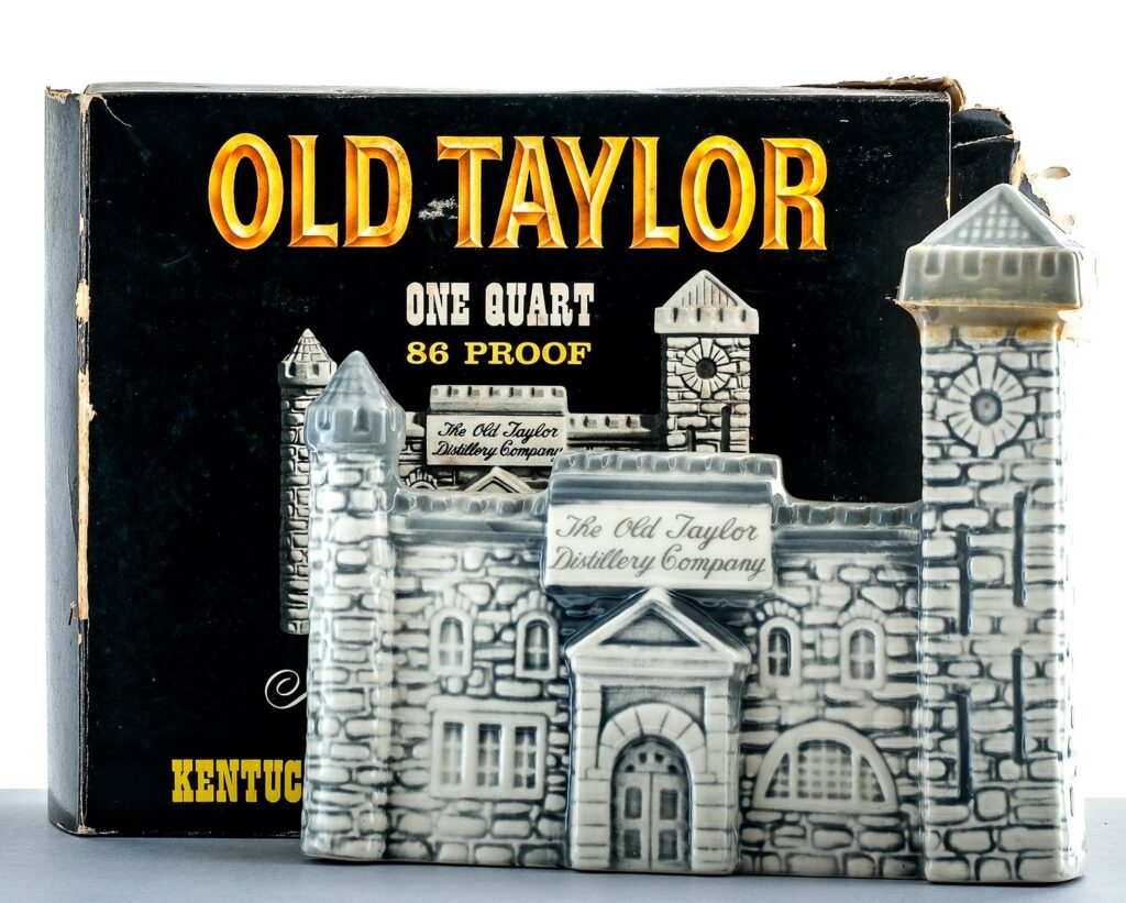 Old Taylor Kentucky Straight Bourbon Whiskey 4 Year Old One Quart