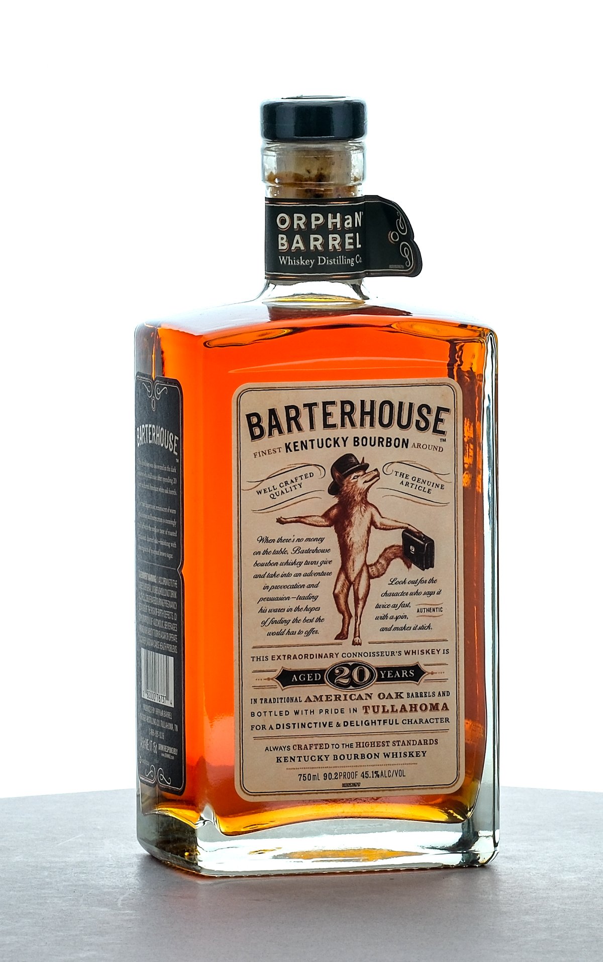 Orphan Barrel Barterhouse 20 Year Old Kentucky Straight Bourbon Whiskey