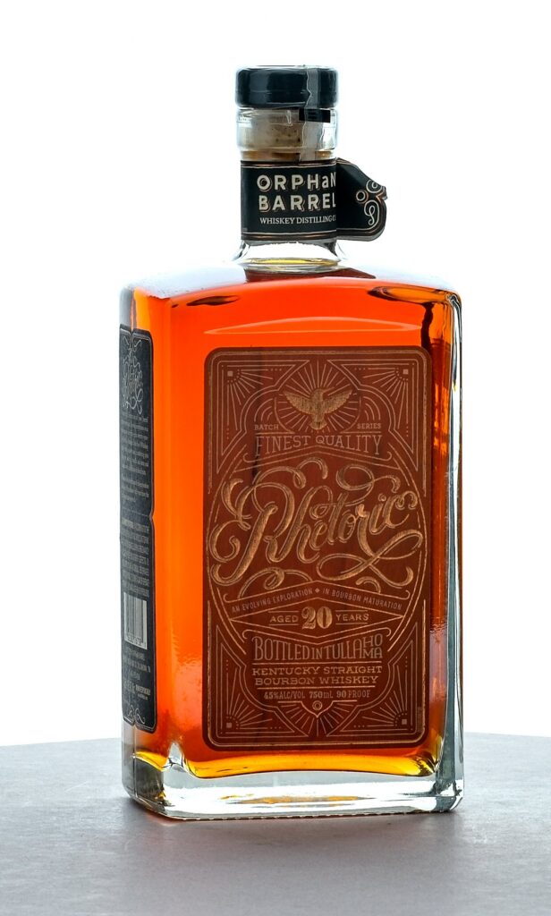 Orphan Barrel Rhetoric Aged 20 Years Kentucky Straight Bourbon Whiskey