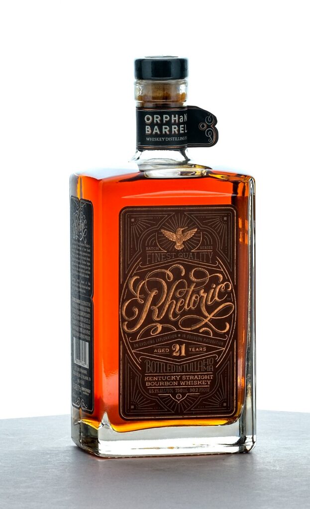 Orphan Barrel Rhetoric Aged 21 Years Kentucky Straight Bourbon Whiskey