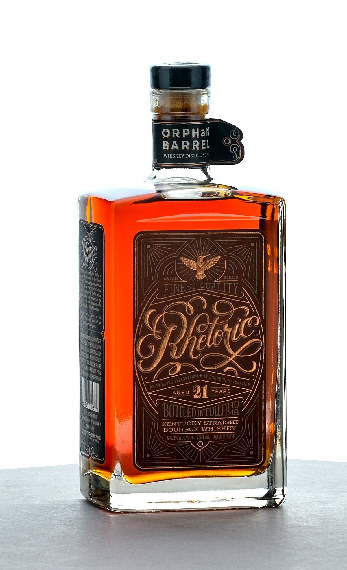 Orphan Barrel Rhetoric Aged 21 Years Kentucky Straight Bourbon Whiskey