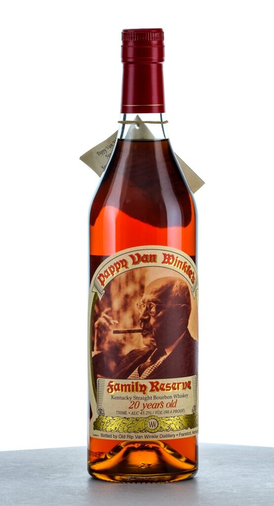 Pappy Van Winkle Family Reserve 20 Year Old Kentucky Straight Bourbon Whiskey