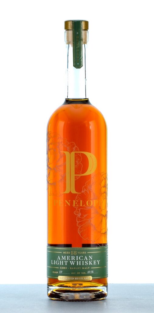 Penelope American Light Whiskey Aged 18 Years