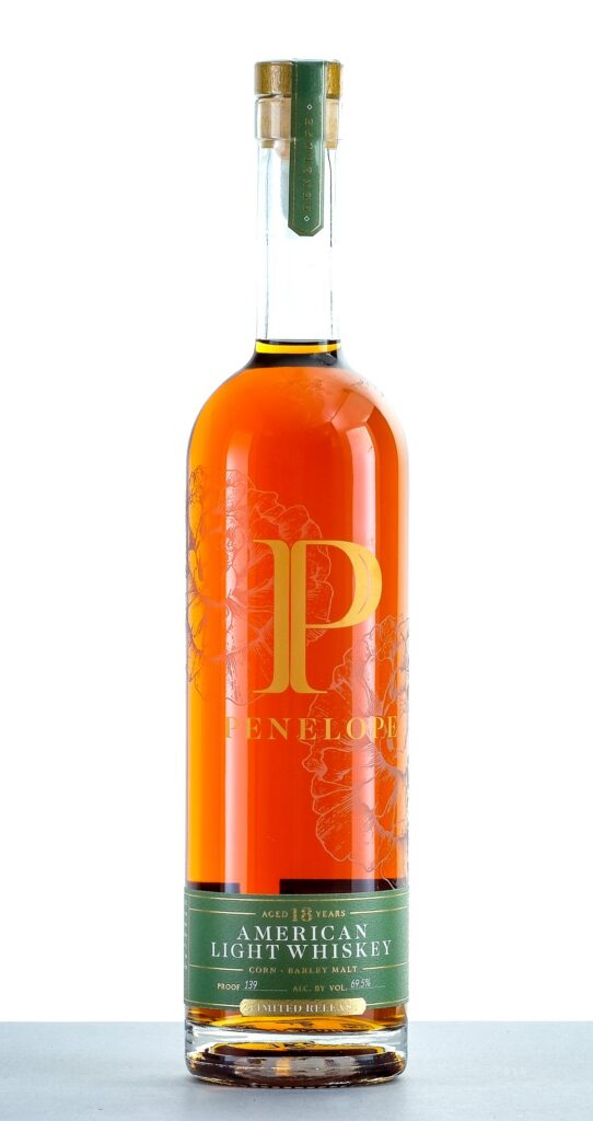 Penelope American Light Whiskey Aged 18 Years Limited Release