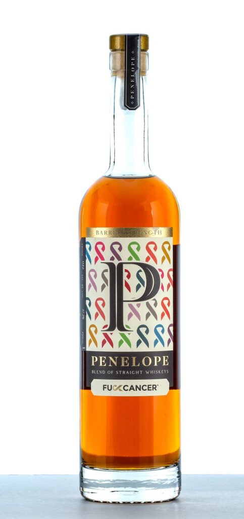 Penelope Barrel Strength Blend of Straight Whiskeys FU**CANCER