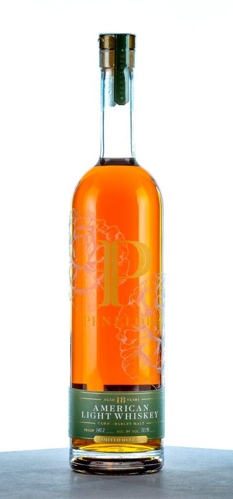 Penelope Bourbon American Light Whiskey Aged 18 Years Limited Release