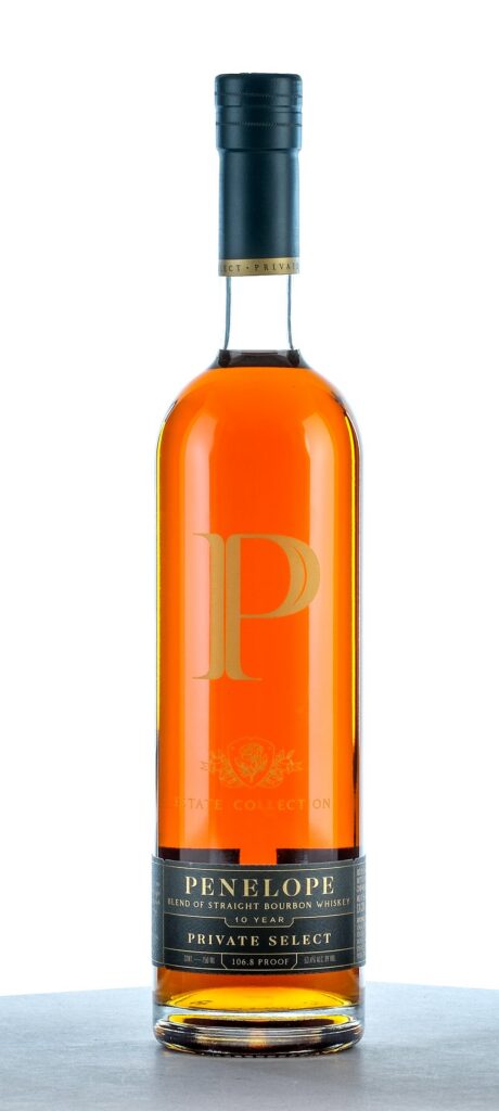 Penelope Private Select 10 Year Blend of Straight Bourbon Whiskey