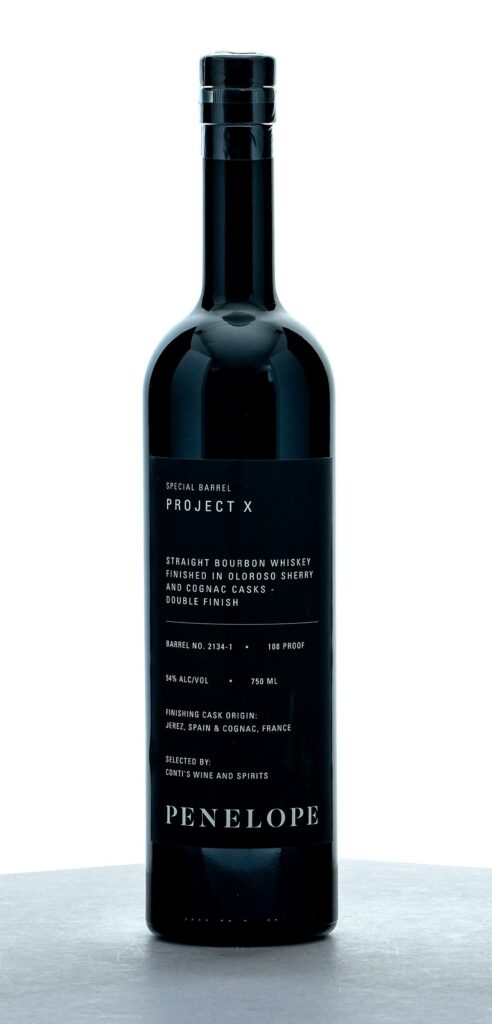 Penelope Project X Special Barrel Straight Bourbon Whiskey Barrel No. 2134-1
