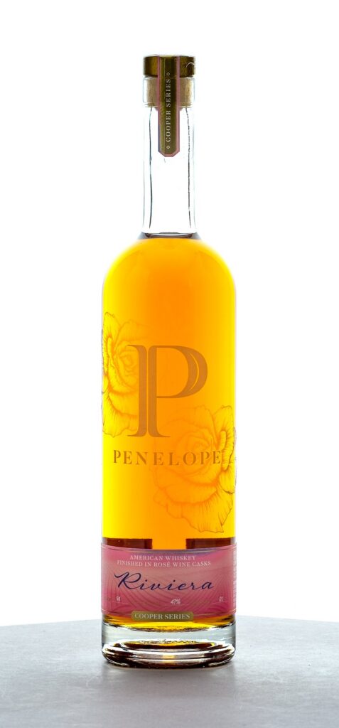 Penelope Riviera American Whiskey Finished in Rosé Wine Casks Cooper Series