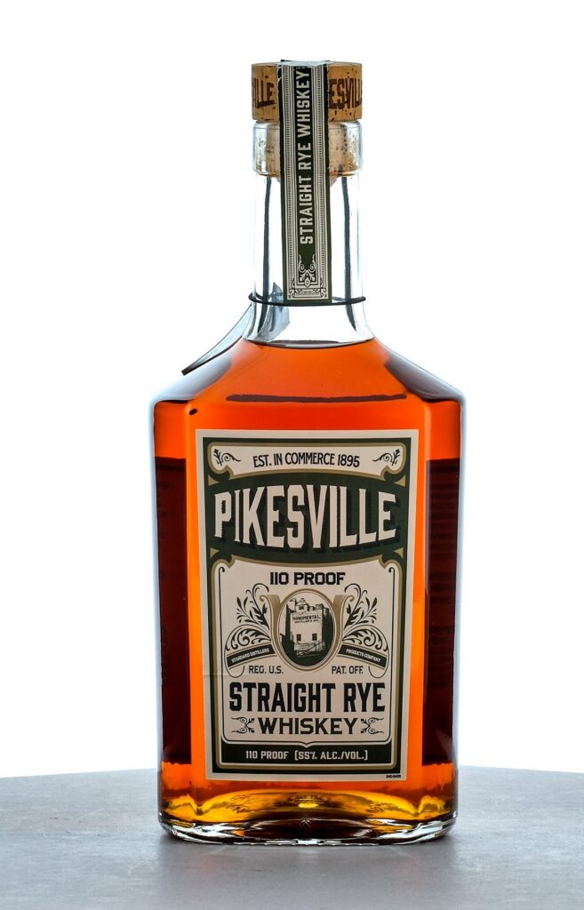 Pikesville Straight Rye Whiskey 110 Proof