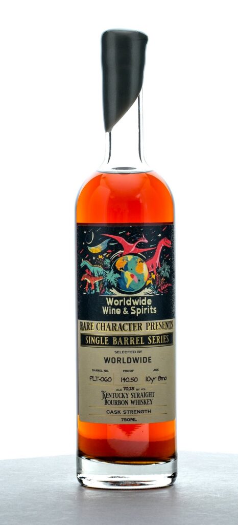 Rare Character World Wide Wine & Spirits Single Barrel Cask Strength Straight Bourbon 2014