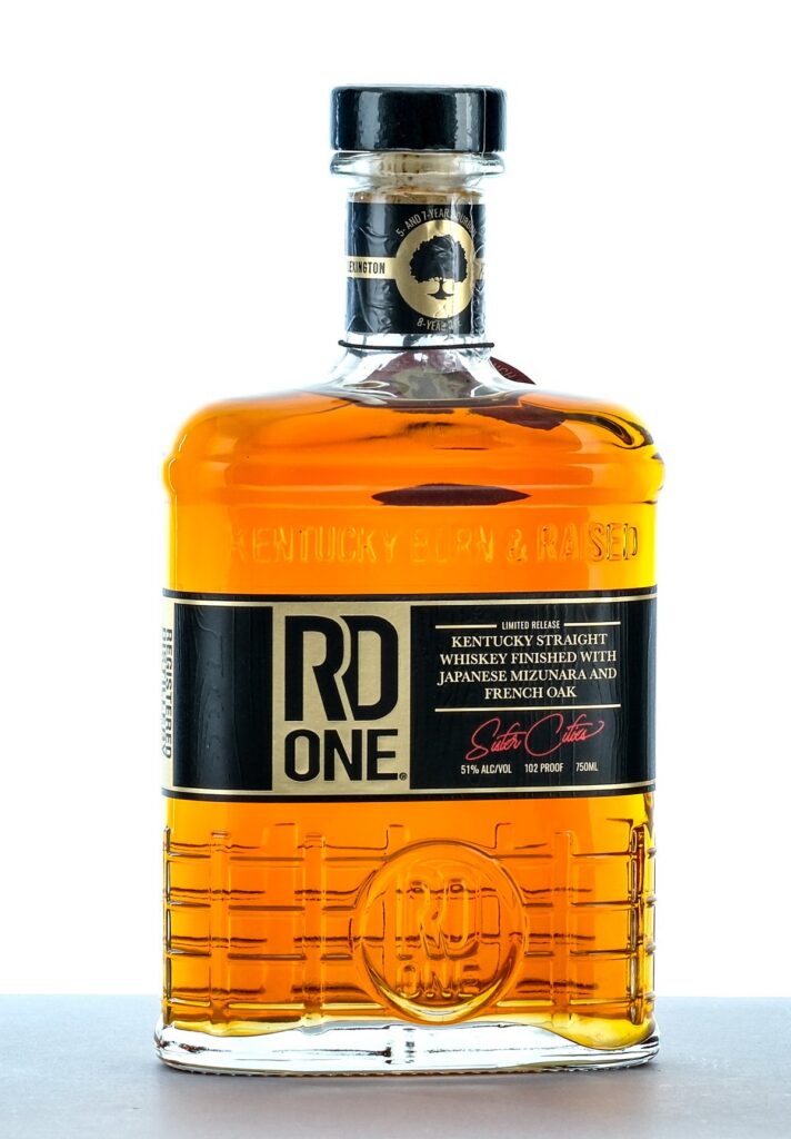 RD One Kentucky Straight Whiskey Finished with Japanese Mizunara and French Oak