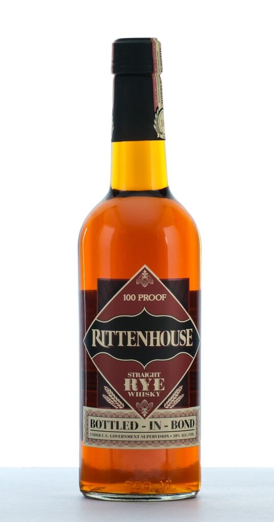 Rittenhouse Straight Rye Whisky Bottled-In-Bond 100 Proof