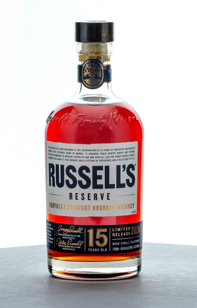 Russell's Reserve 15 Year Old Kentucky Straight Bourbon Whiskey Limited Release 2024