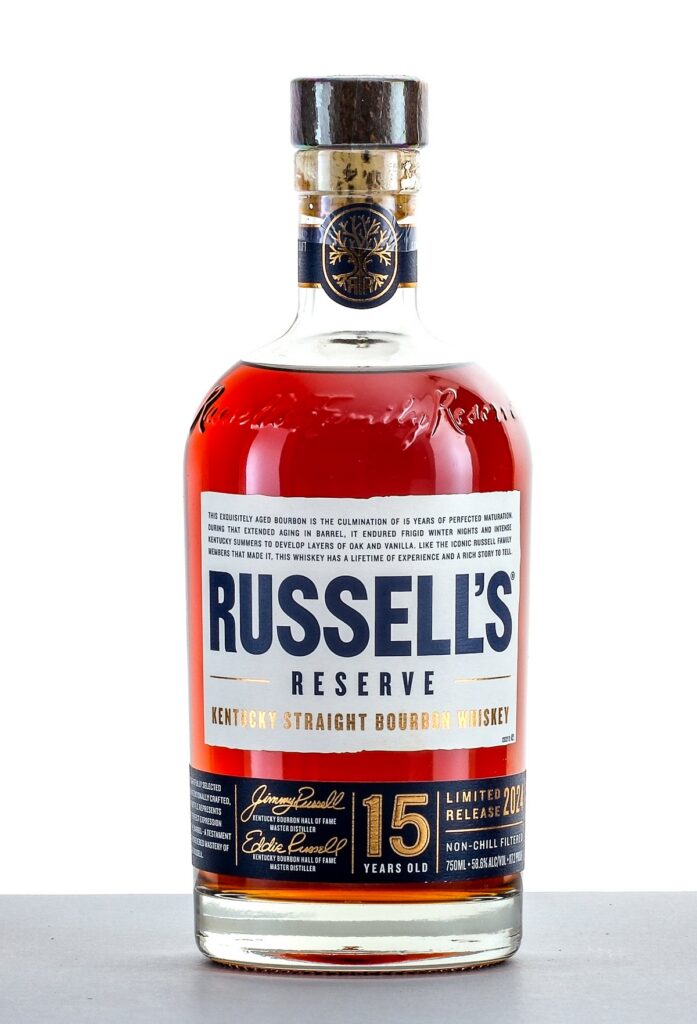 Russell's Reserve 15 Year Old Kentucky Straight Bourbon Whiskey Limited Release 2024